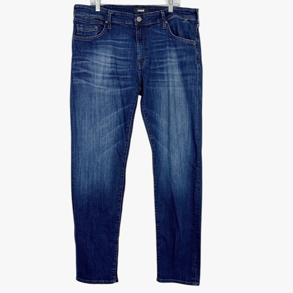 Mavi Other - Mavi Marcus Men's Jeans 38x34 Dark Wash Slim Straight Classic Modern Denim